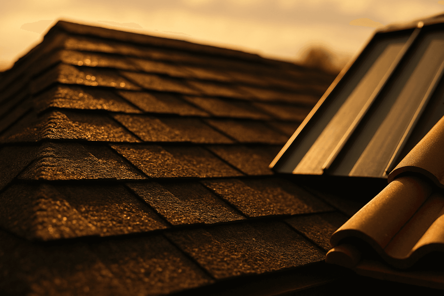 Roofing materials, by failure mode.