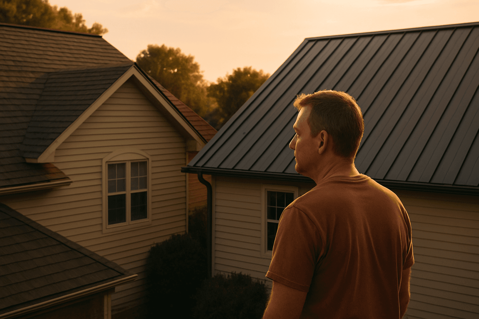 Asphalt vs metal — which roof is better?