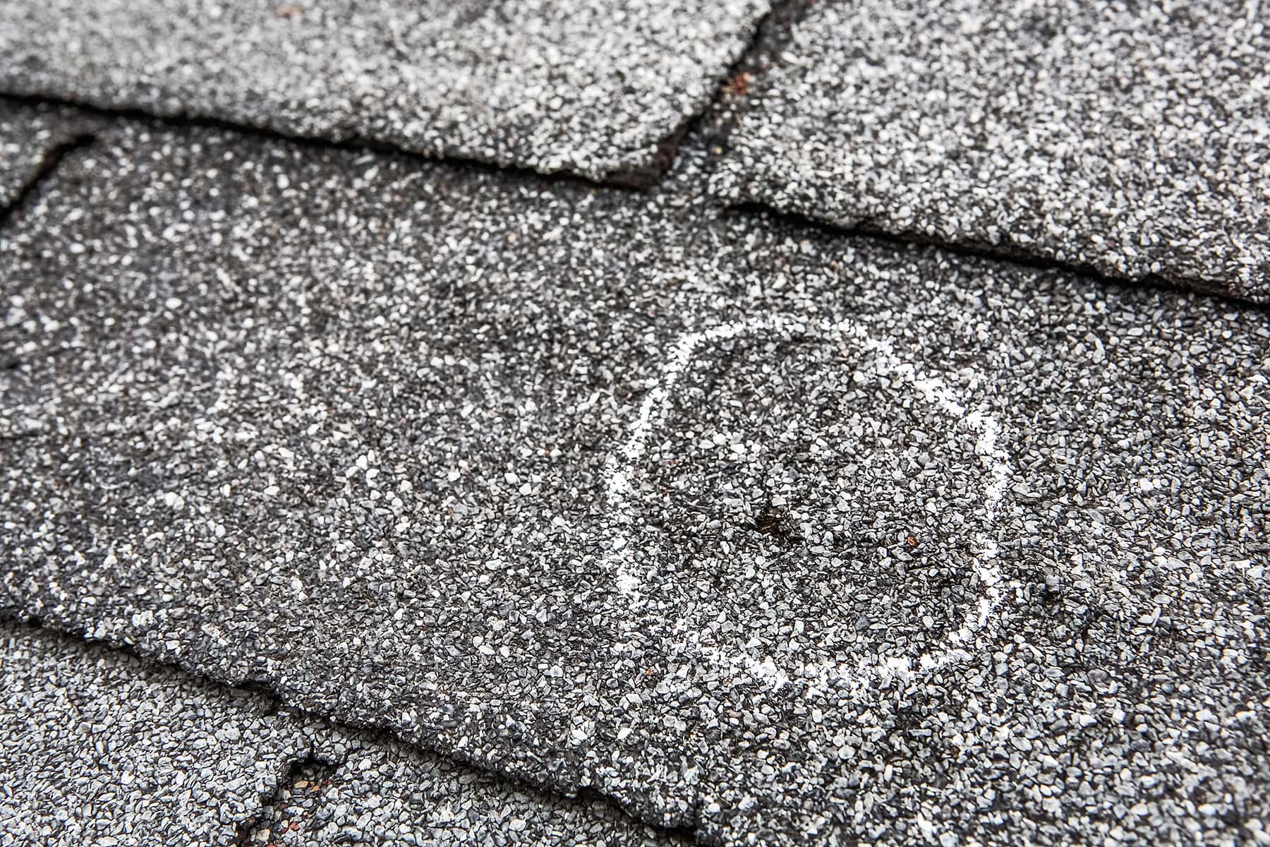 hail damage to roof